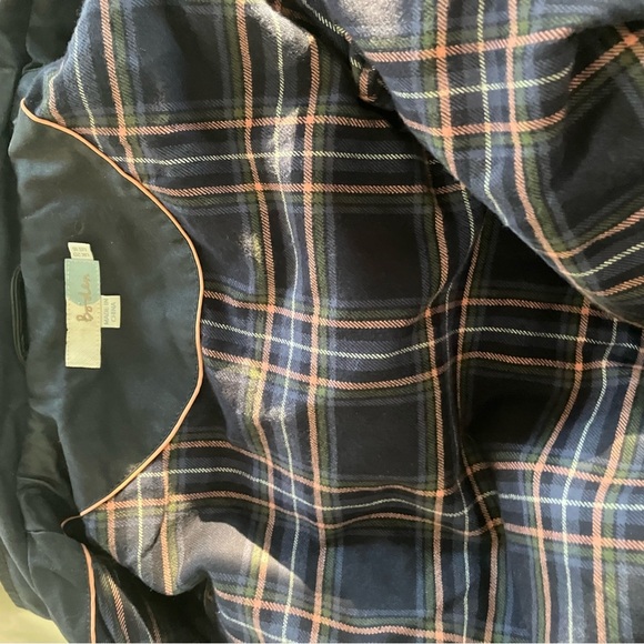 Boden Waxed Moto Jacket Leather Size 14 - Picture 4 of 6